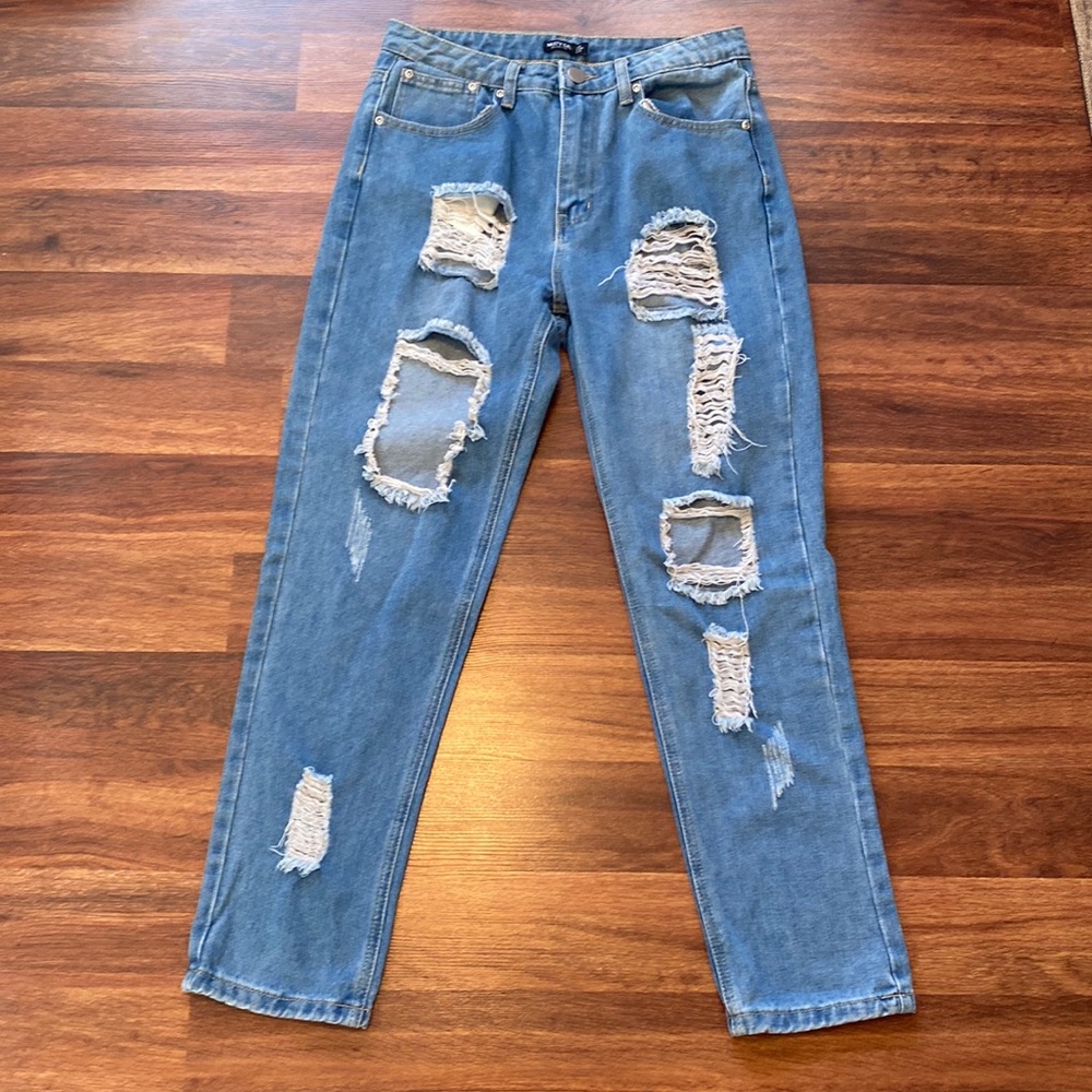 Nasty gal ripped jeans